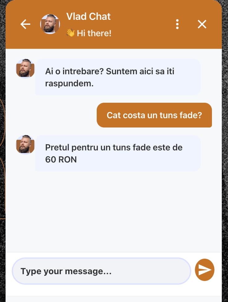 ChatBot pentru Programări